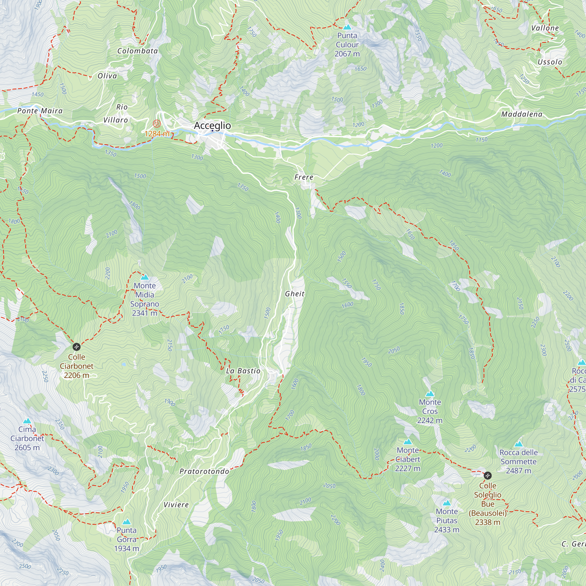 Trattoria La Barmo map