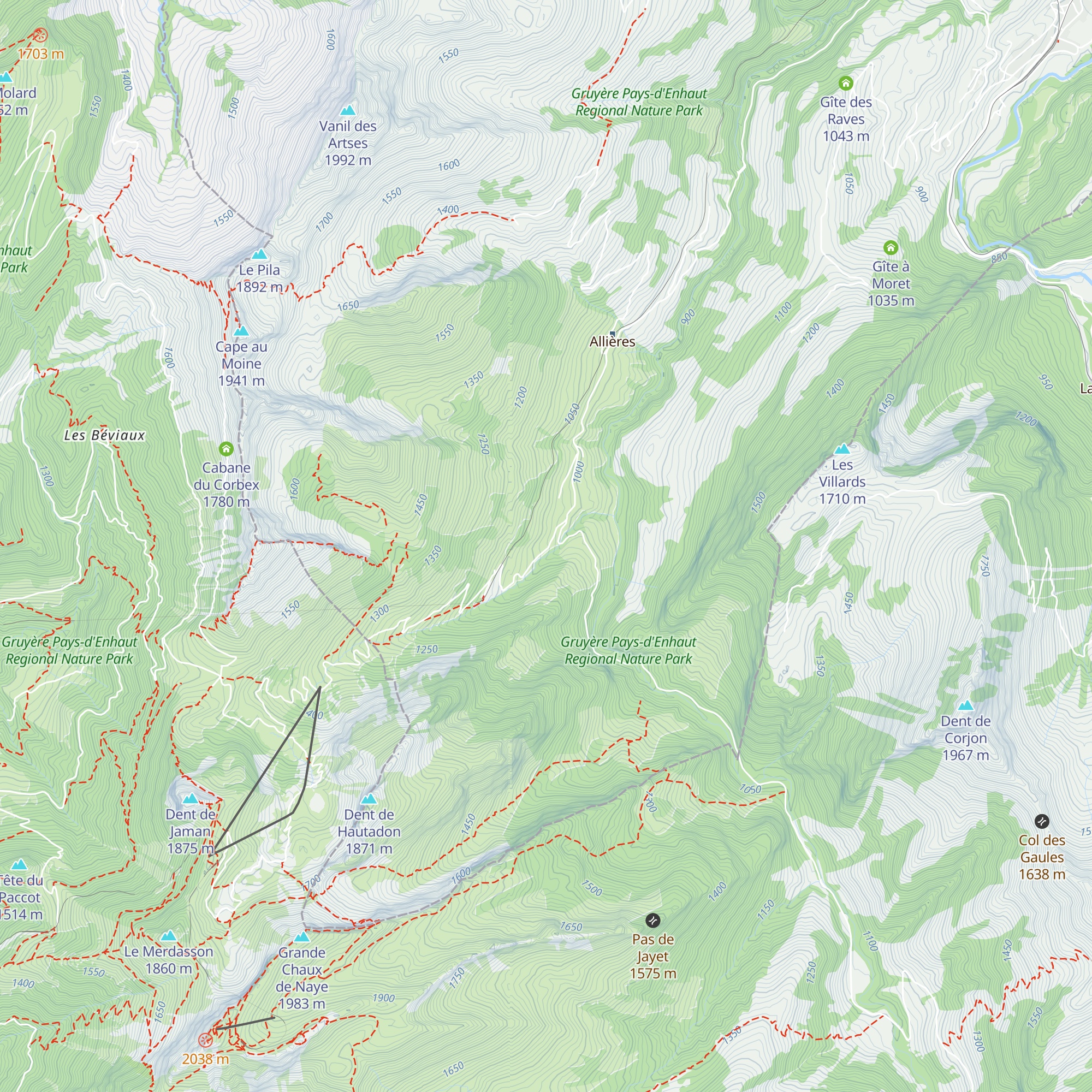Buvette Les Seythours map