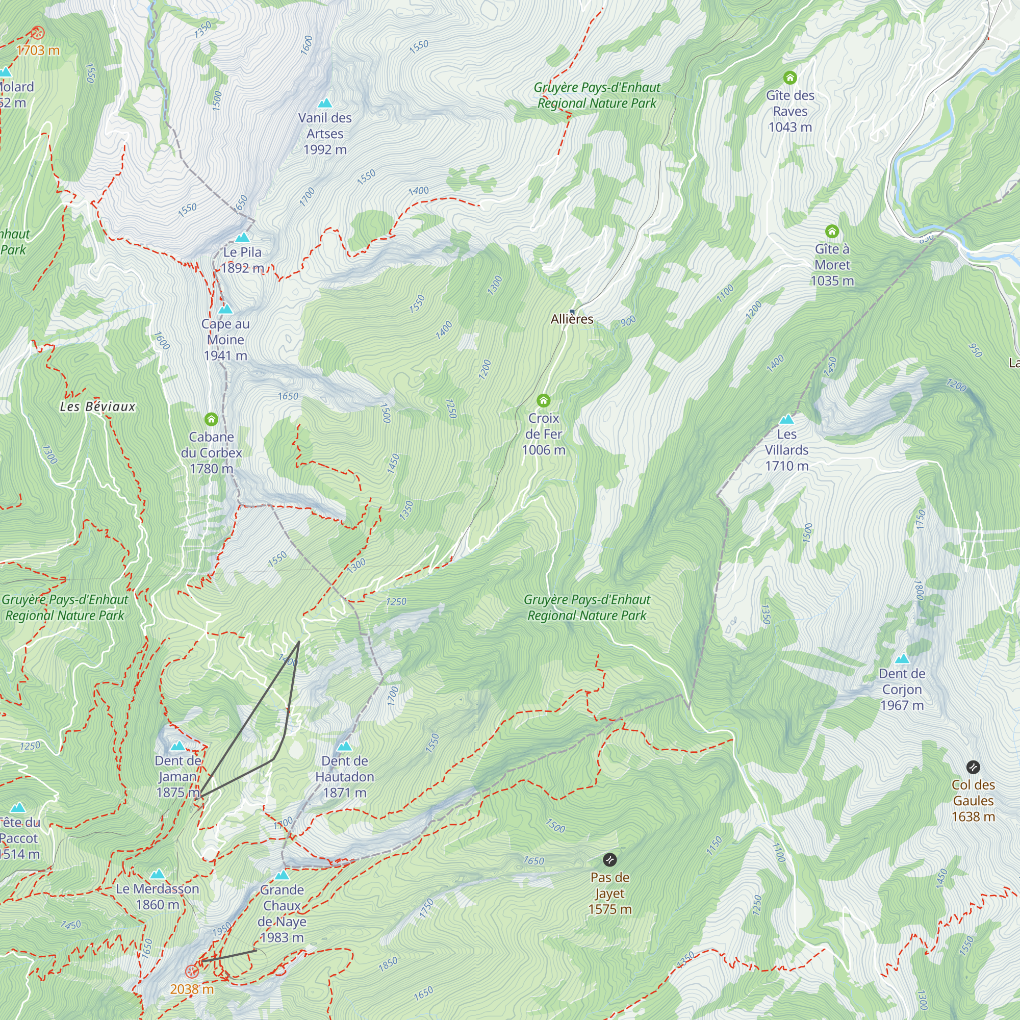 Buvette Les Seythours map