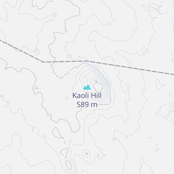 Map of Kaoli Hill