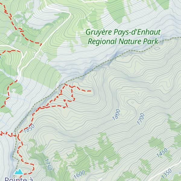 Map of Pointe d'Aveneyre