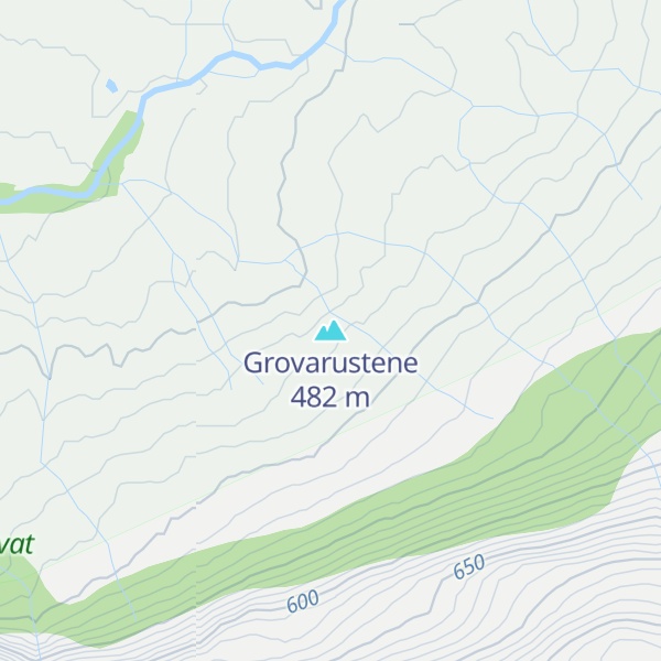 Map of Grovarustene