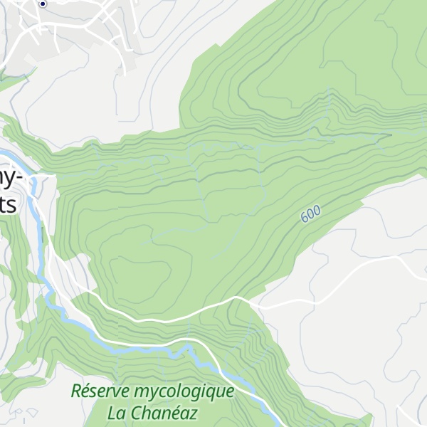Map of Cabane de Berley