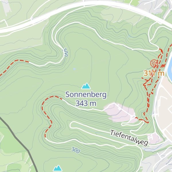 Map of Sonnenberg