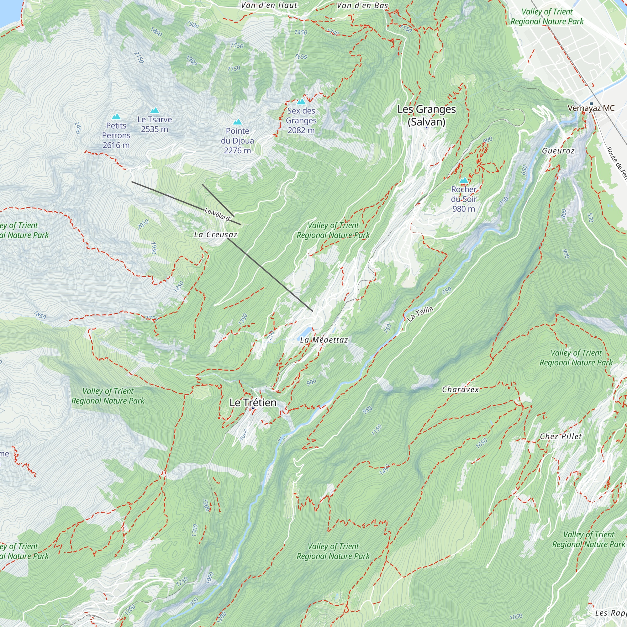 Au Clair de Lune map