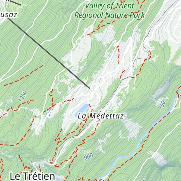 Map of Au Clair de Lune
