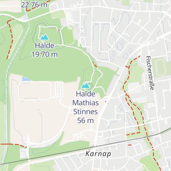 Map of Halde Mathias Stinnes