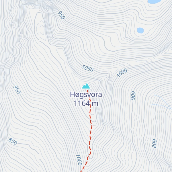 Map of Høgsvora