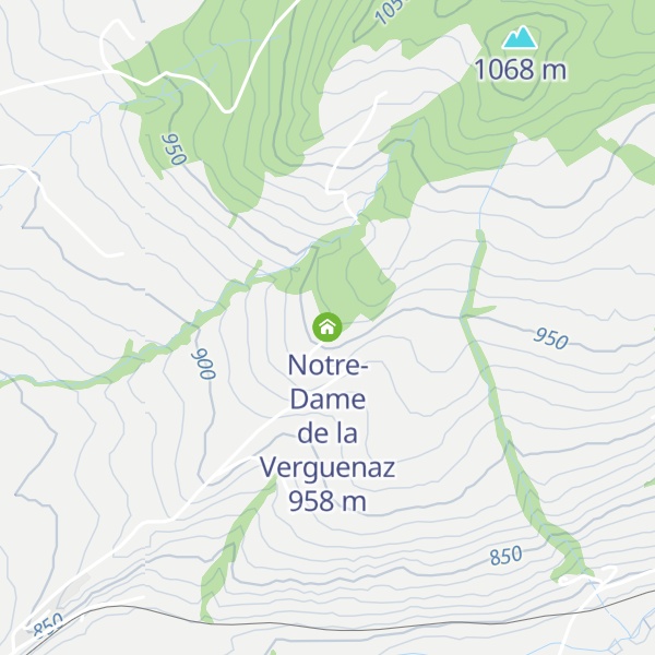 Map of Notre-Dame de la Verguenaz