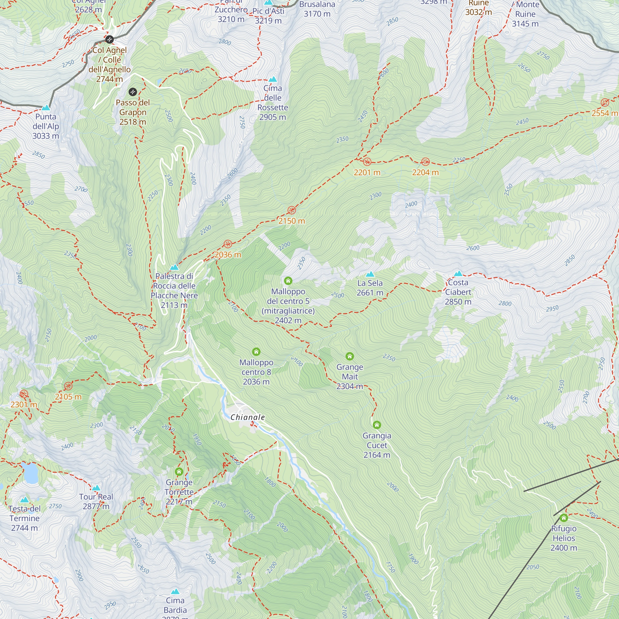 Ricovero Caserma H map