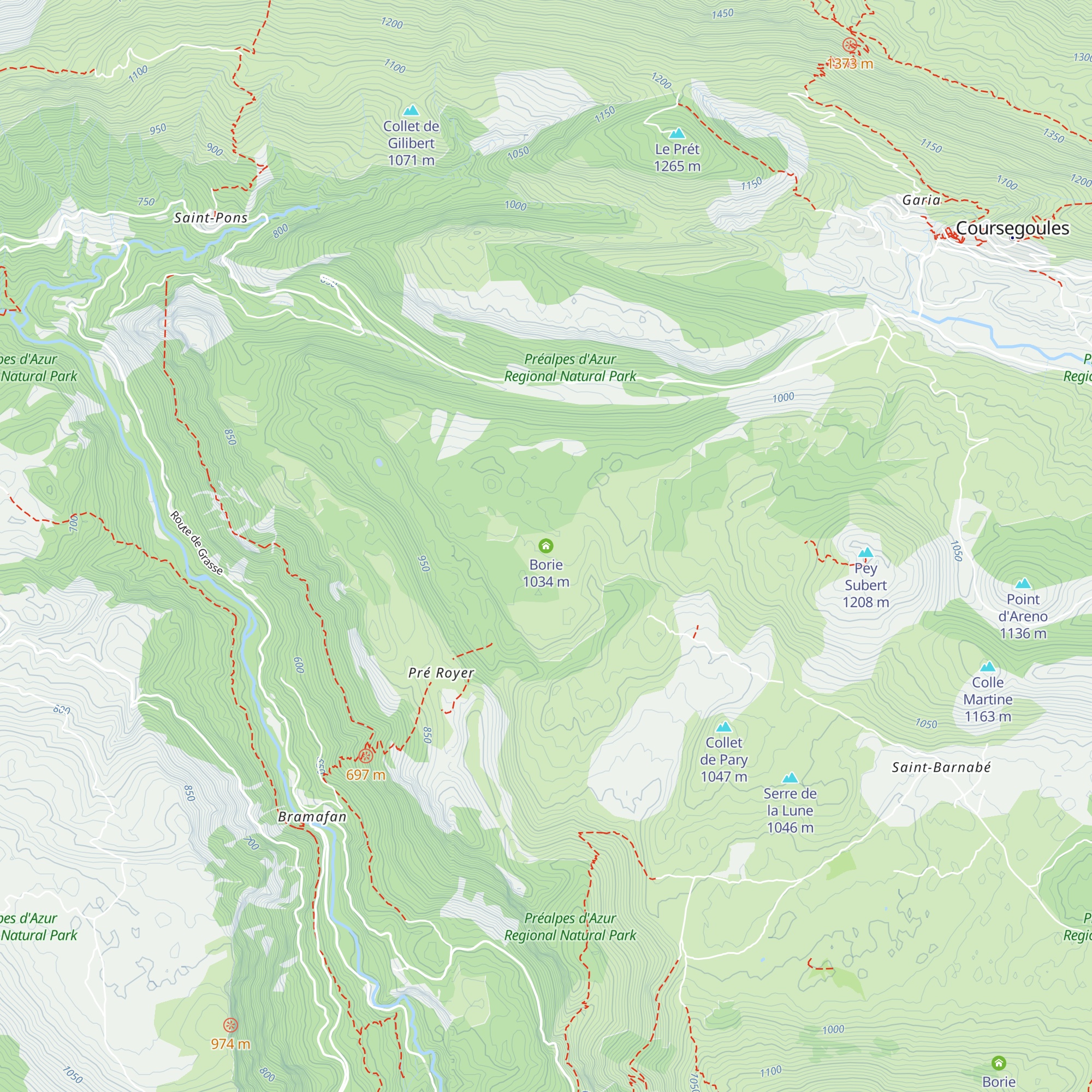 Borie map