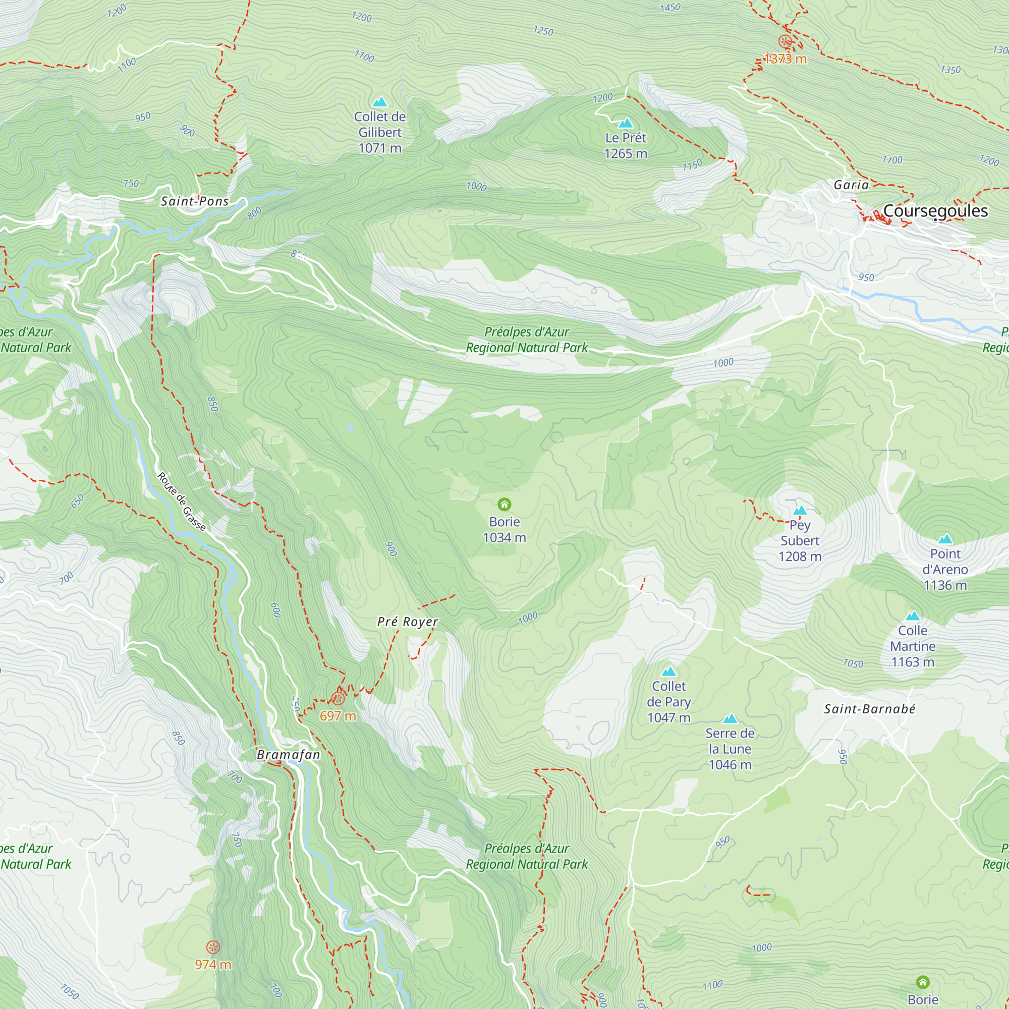 Borie map