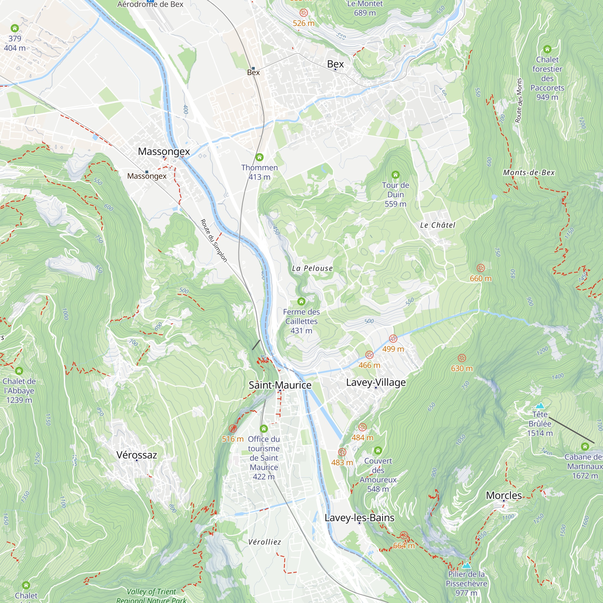 Ferme des Caillettes map