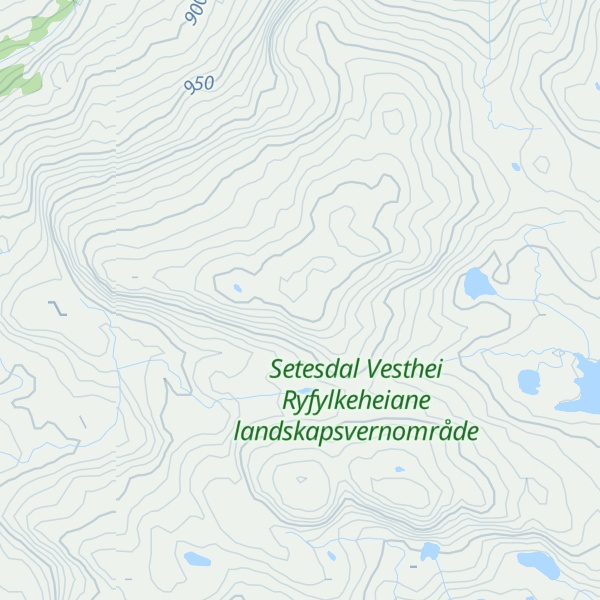 Map of Klovfjell