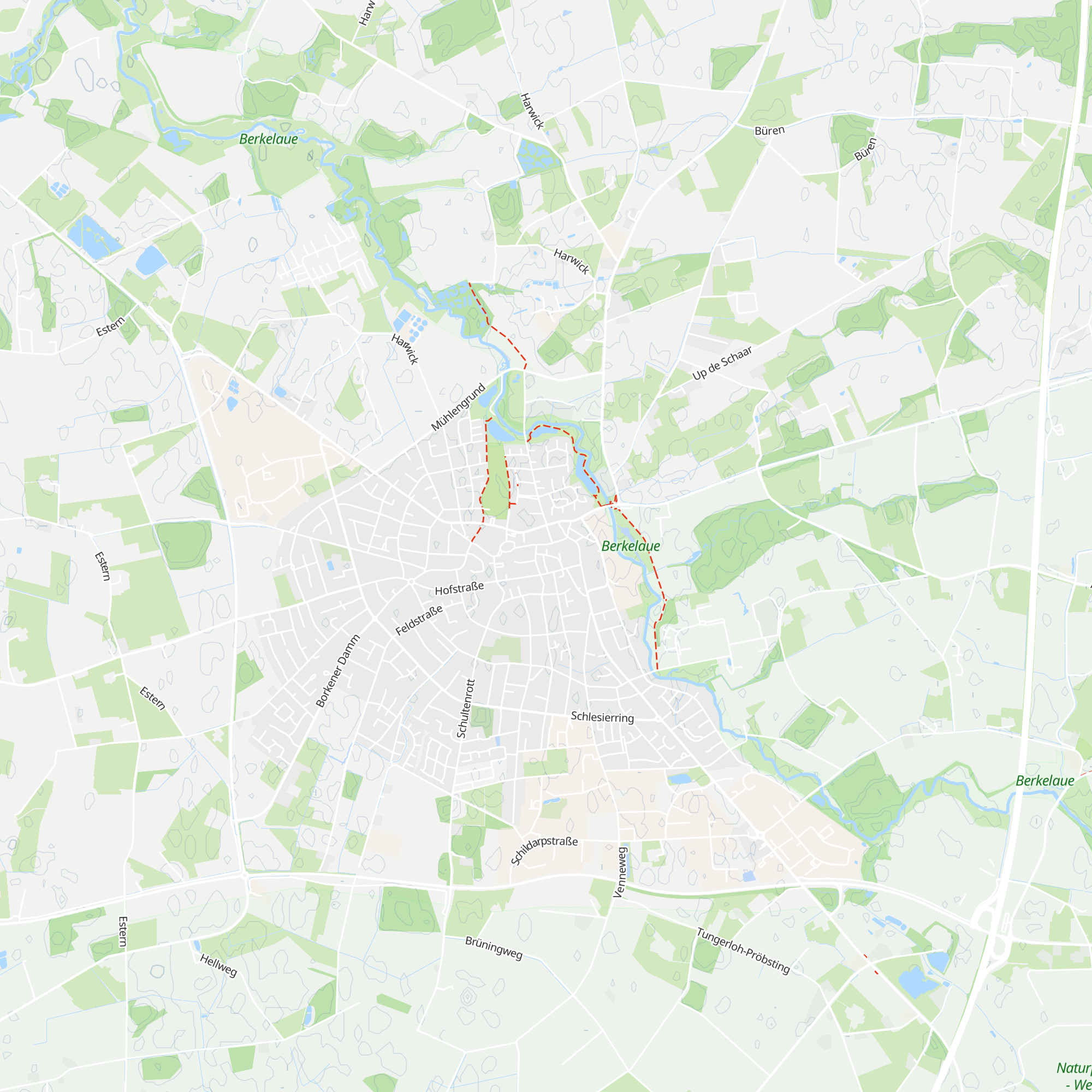 Stadtmarketing Gescher GmbH map