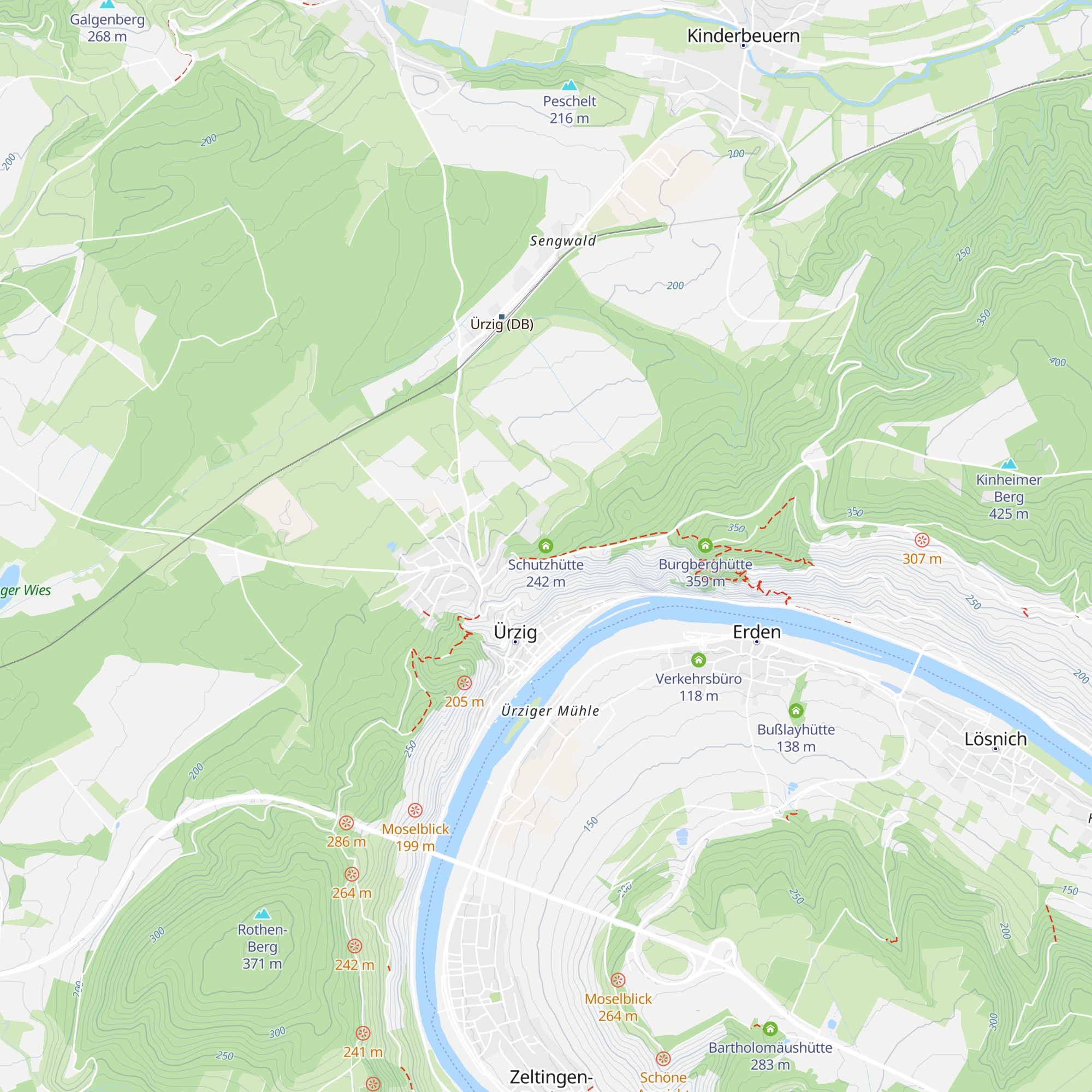 Schutzhütte map