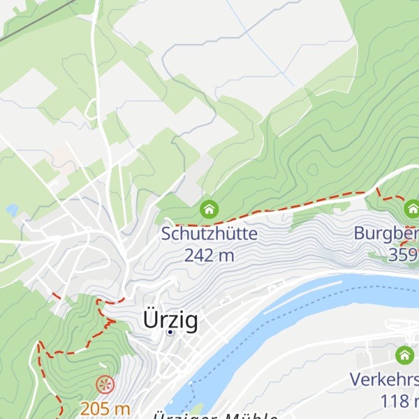 Map of Schutzhütte