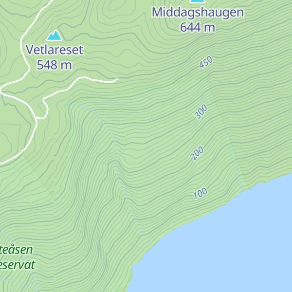 Map of Ospelægdi