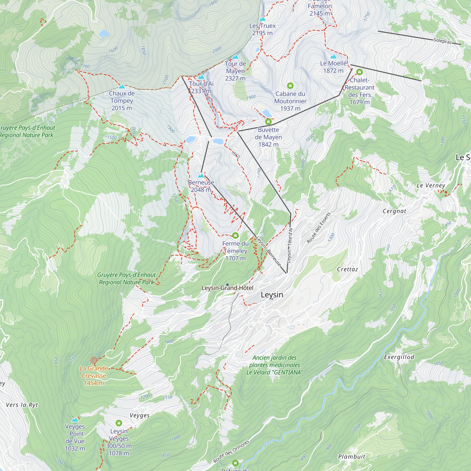 Ferme du Témeley map