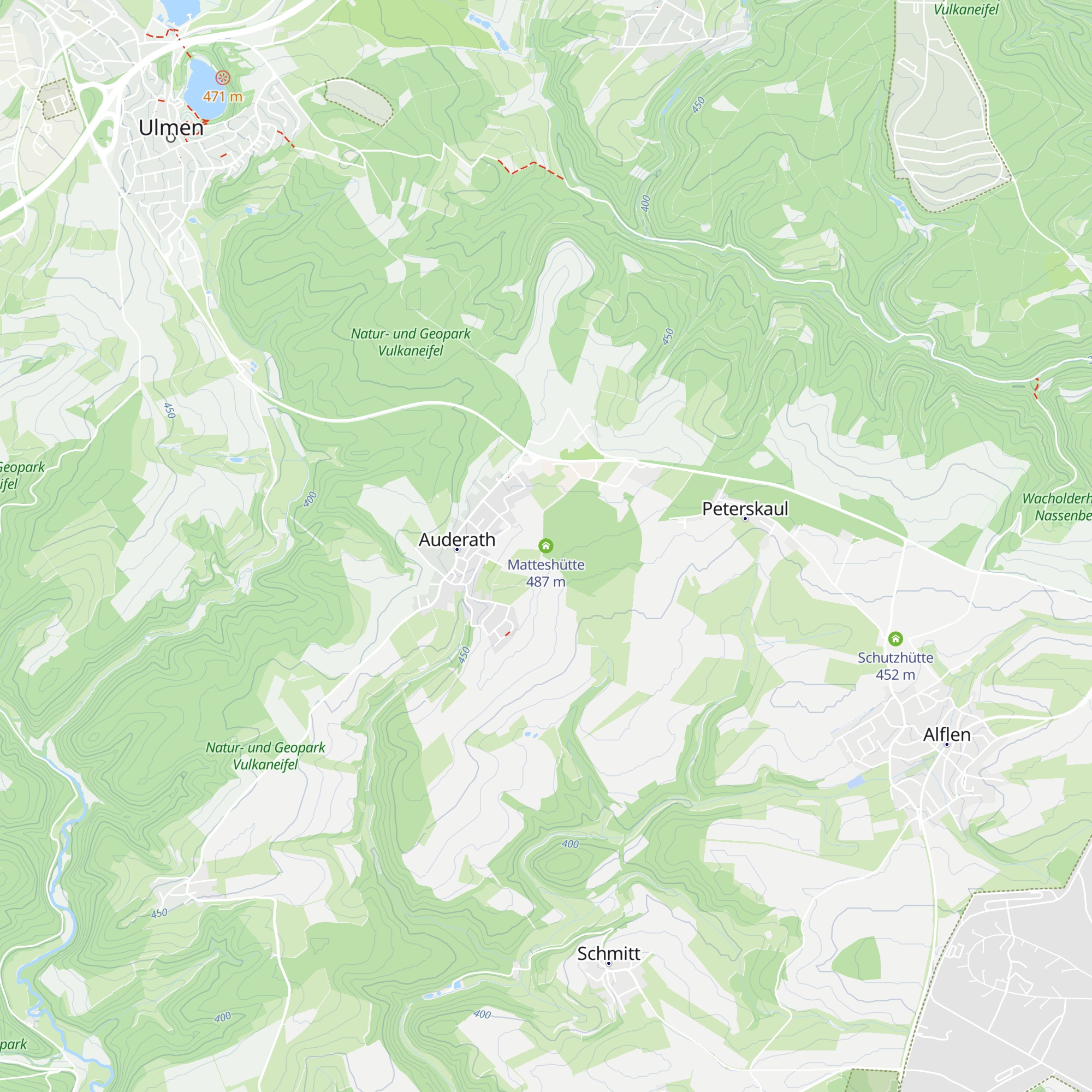 Matteshütte map