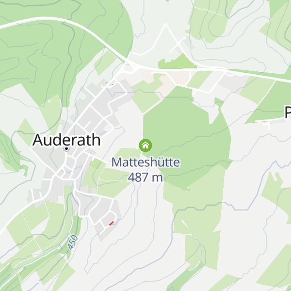 Map of Matteshütte