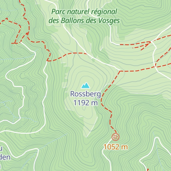 Map of Rossberg