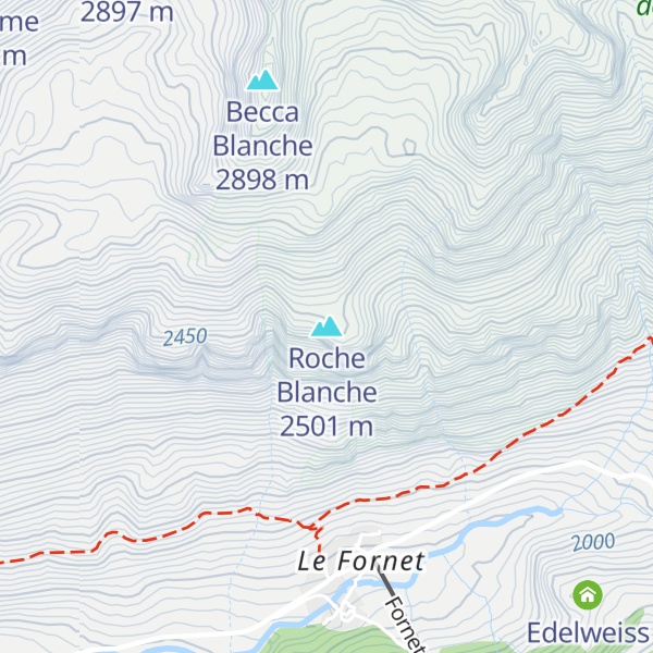 Map of Roche Blanche