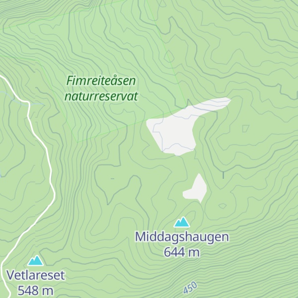 Map of Svinshovden