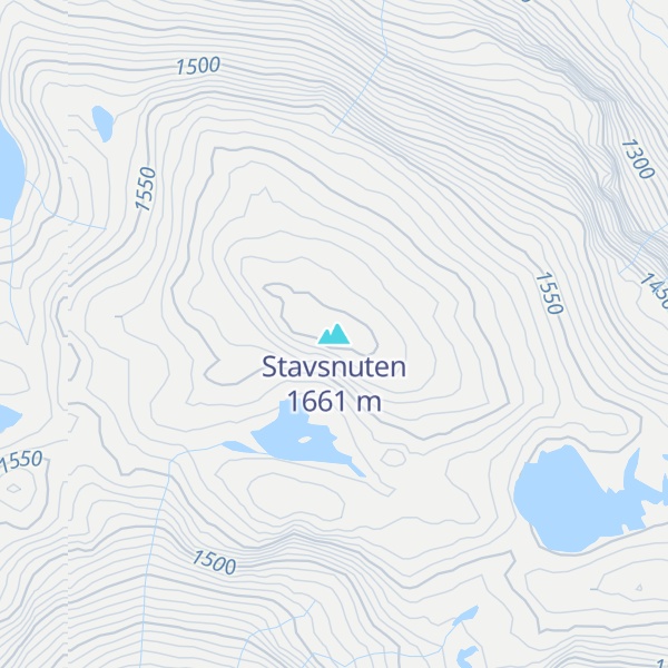 Map of Stavsnuten