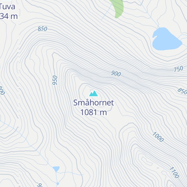 Map of Småhornet