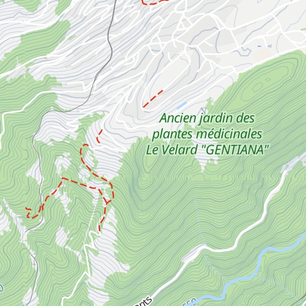Map of La Boule de Gomme