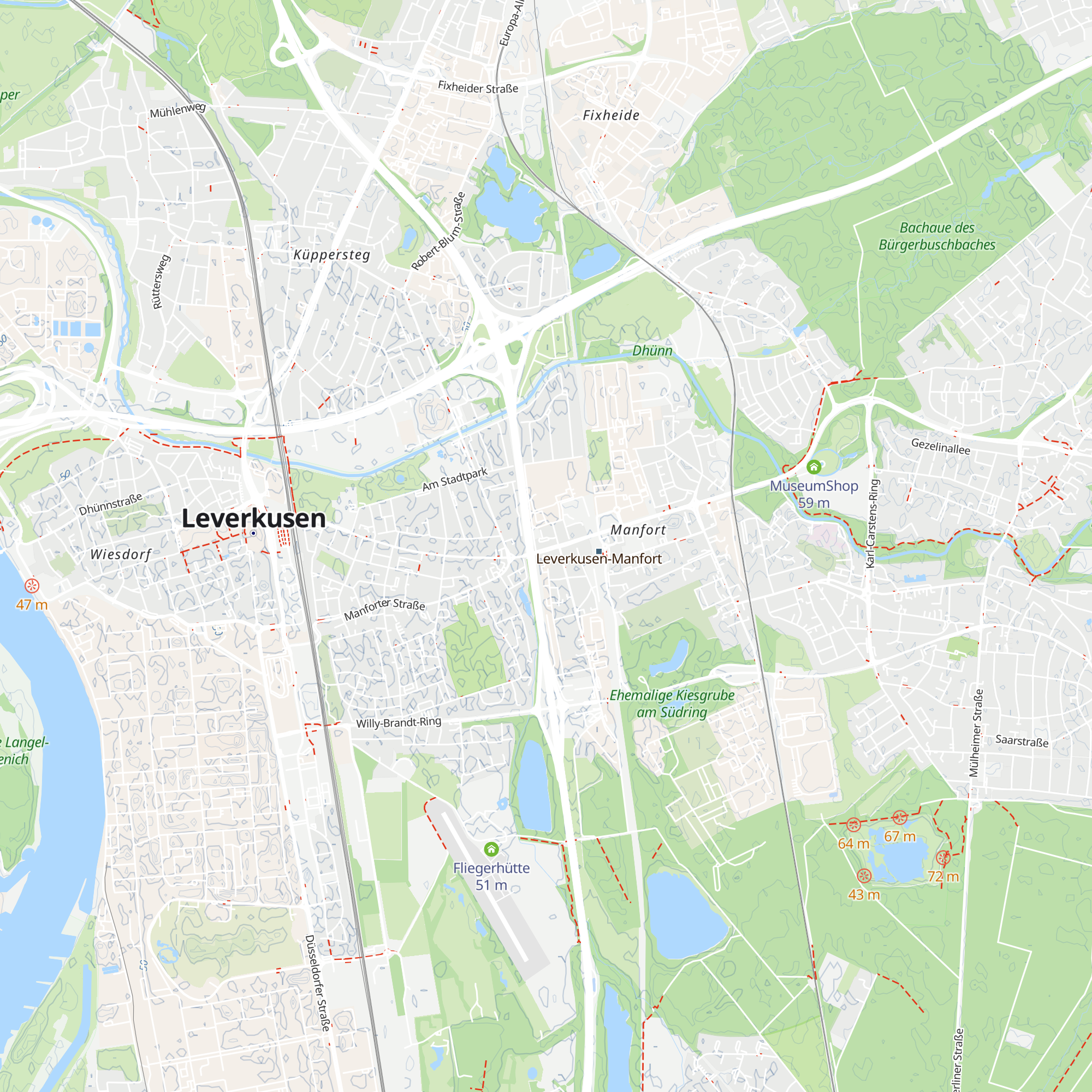 InfoTreff für Natur und Umwelt map