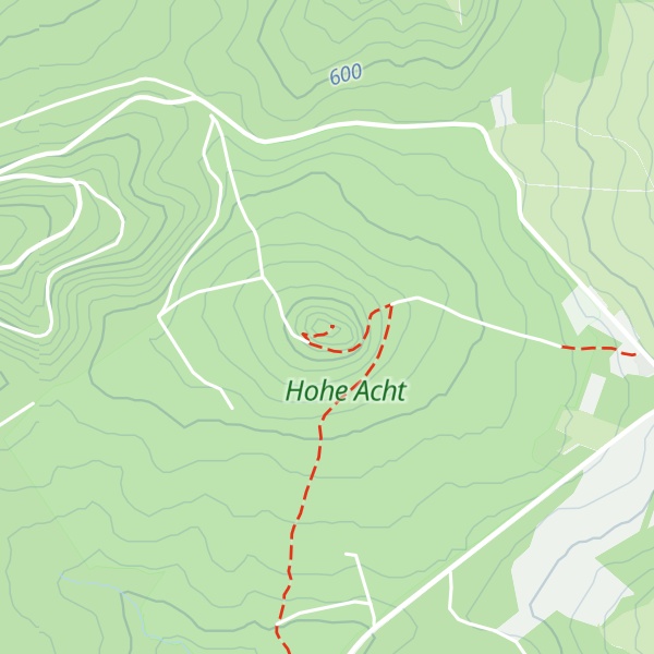 Map of Hohe Acht