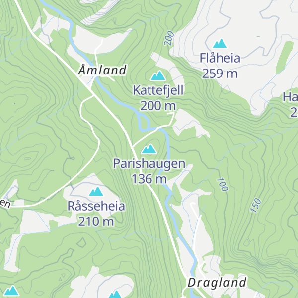 Map of Parishaugen
