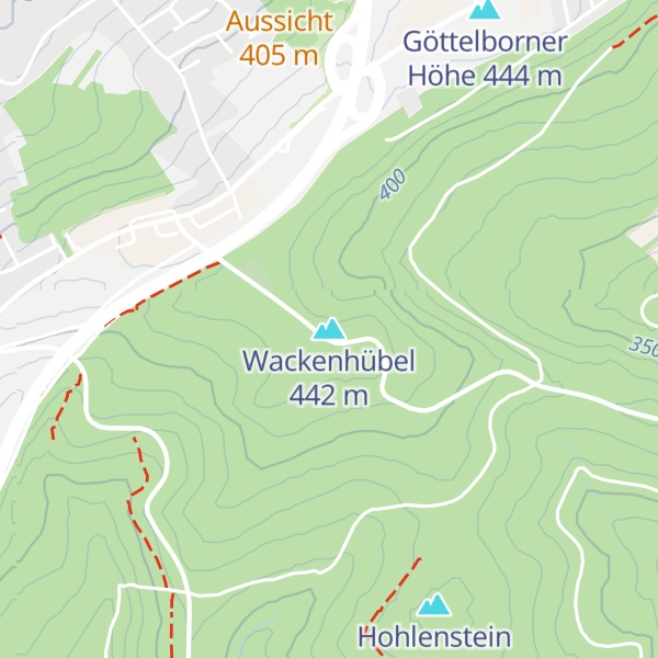Map of Wackenhübel