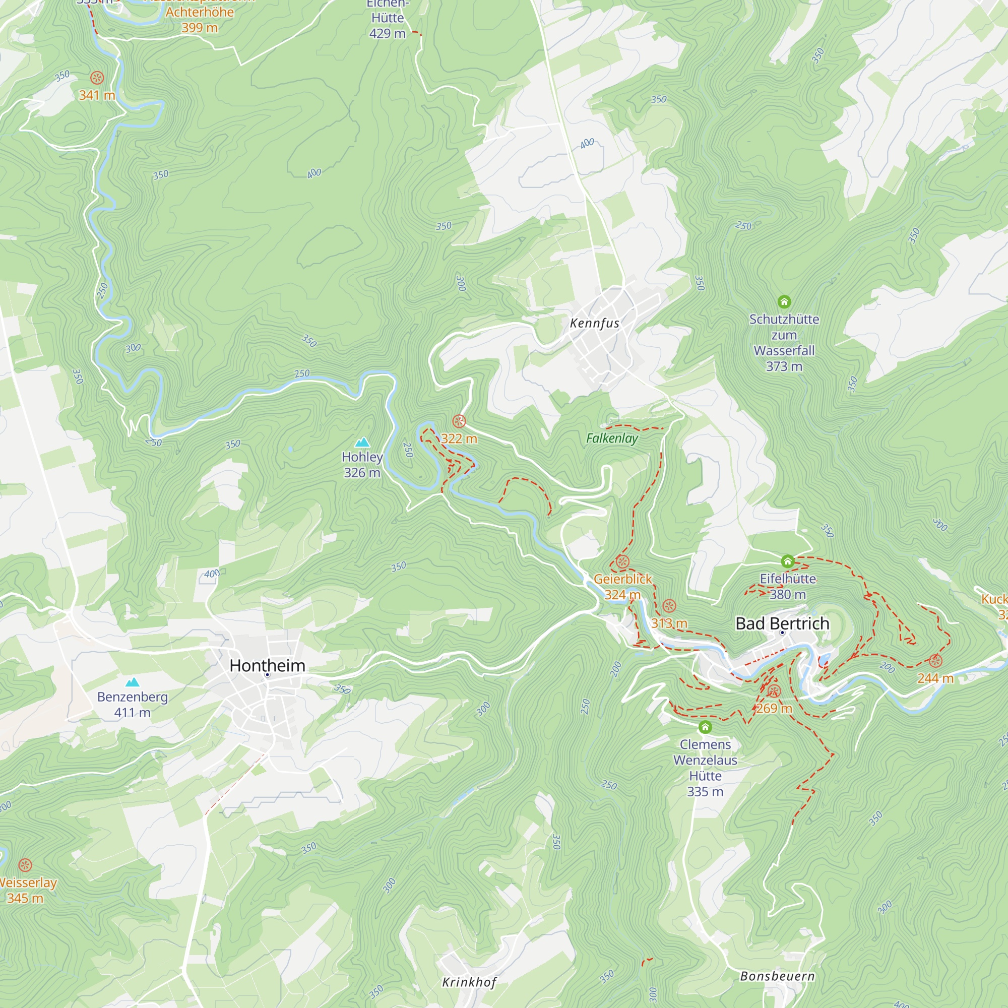 Florianshütte map