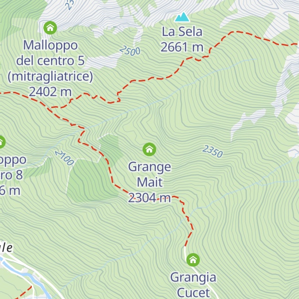 Map of Grange Mait