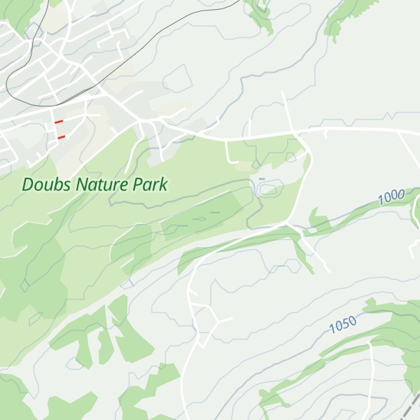 Map of Petit Crêt