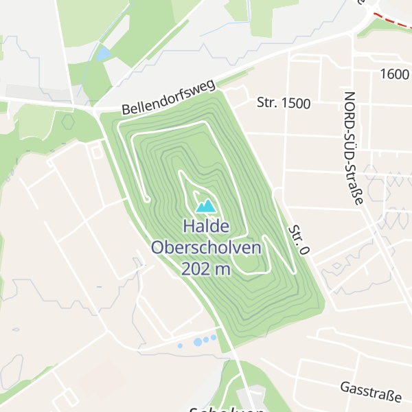 Map of Halde Oberscholven