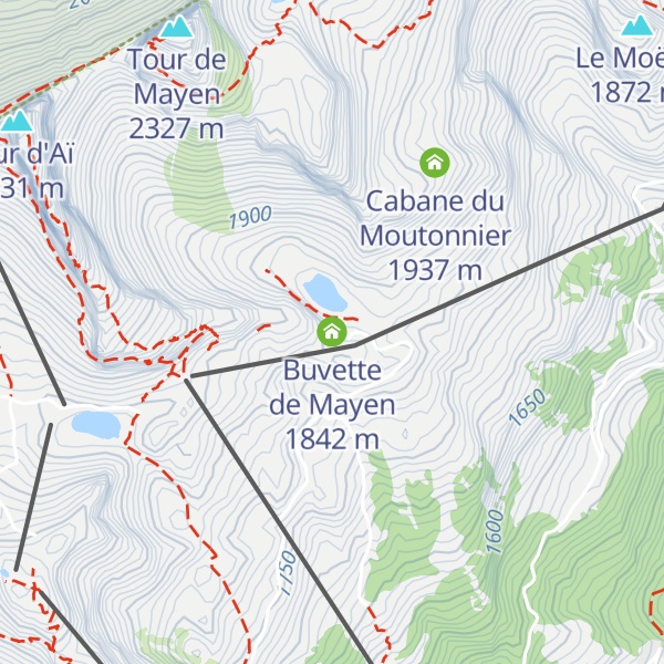 Map of Buvette de Mayen