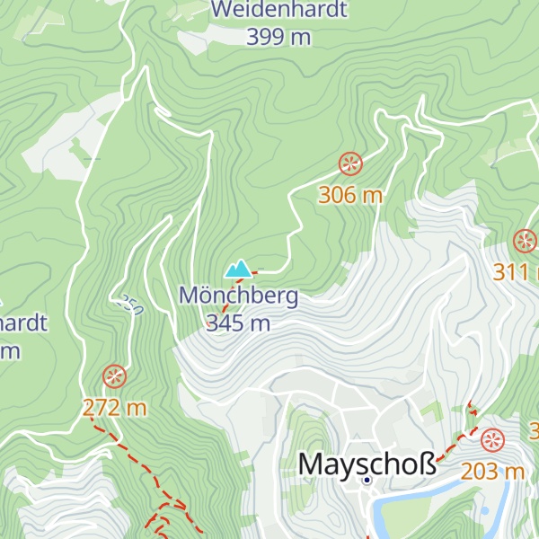 Map of Berghütte Akropolis