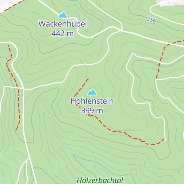 Map of Hohlenstein