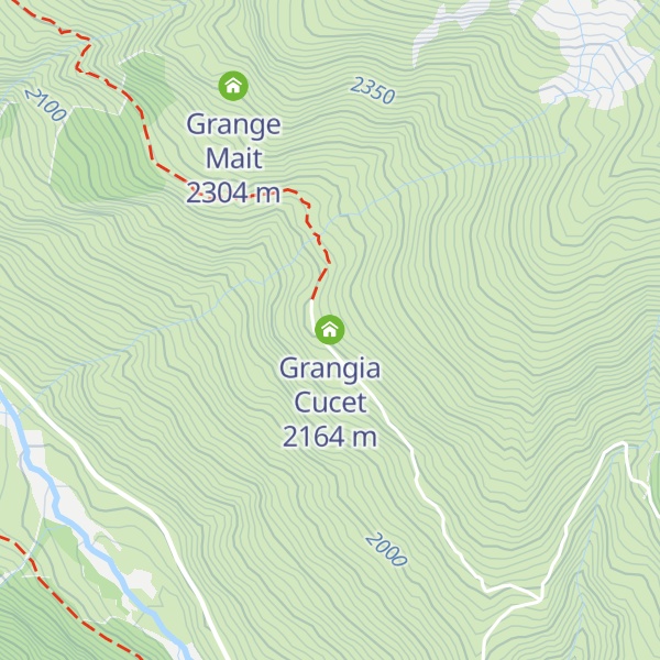 Map of Grangia Cucet