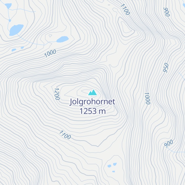 Map of Jolgrohornet