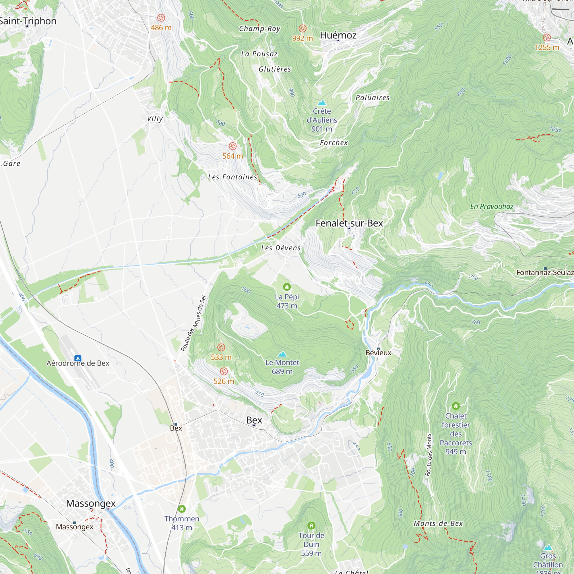 La Pépi map