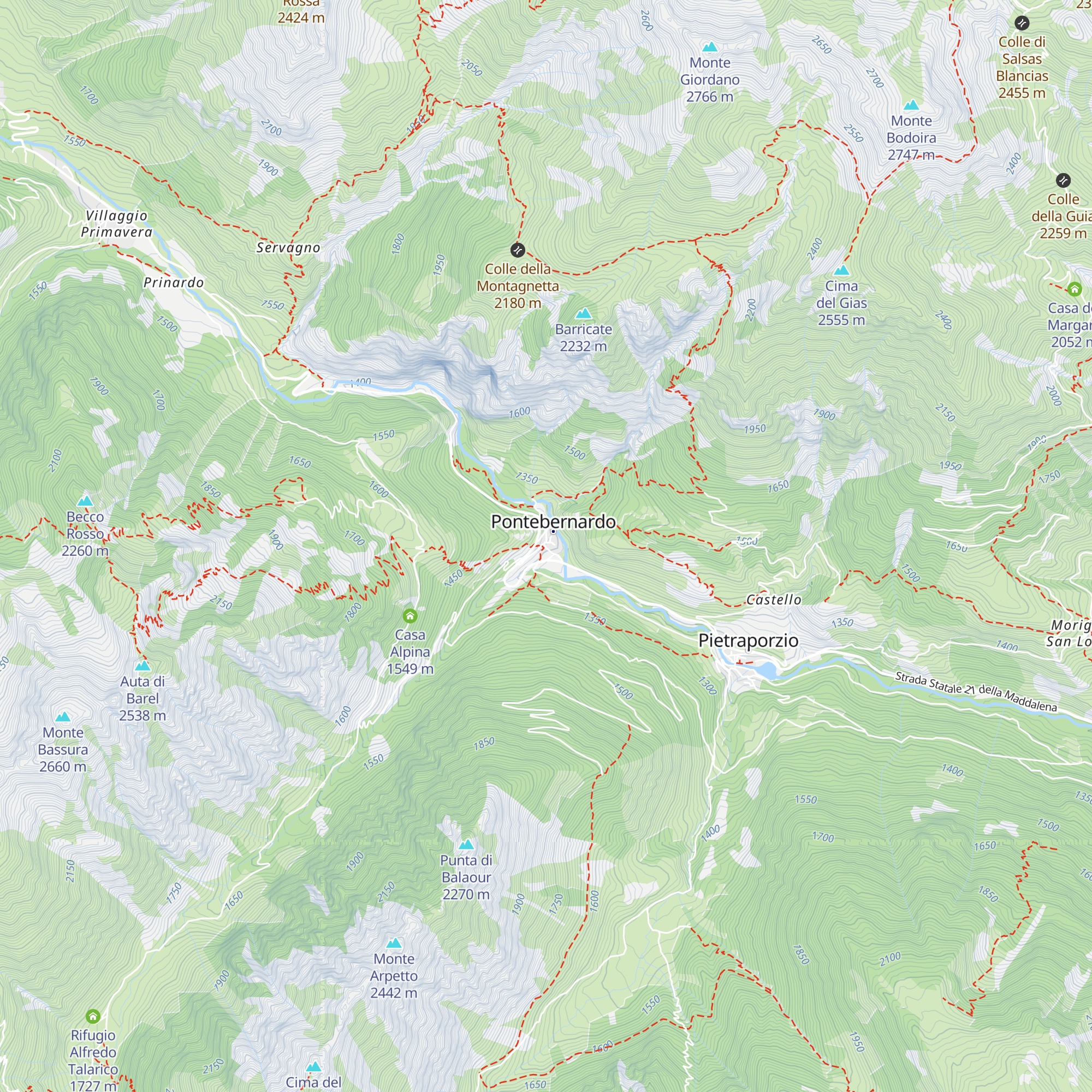 Posto Tappa GTA map
