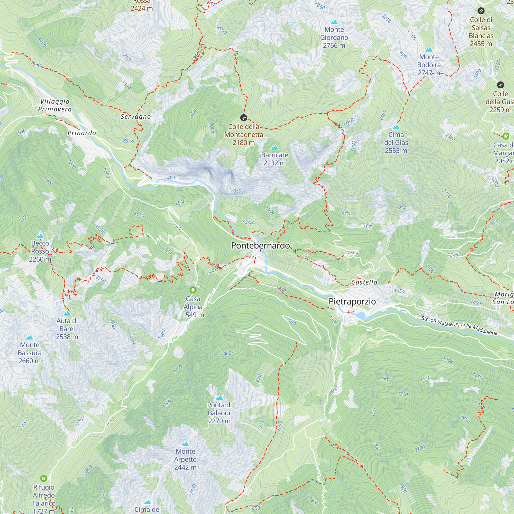 Posto Tappa GTA map