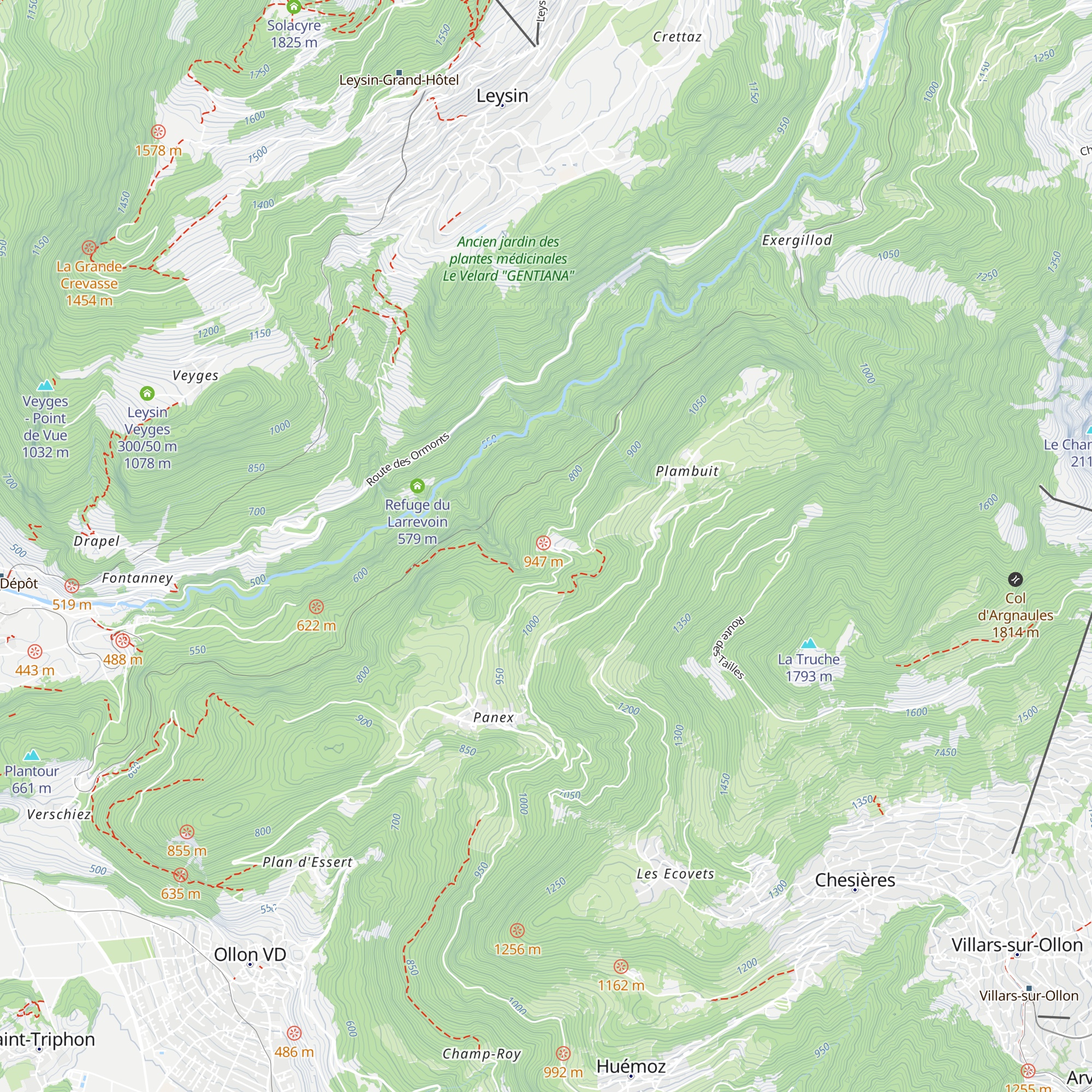 Maison du Sel map