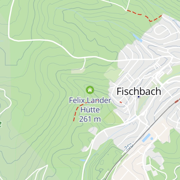 Map of Felix Lander Hütte