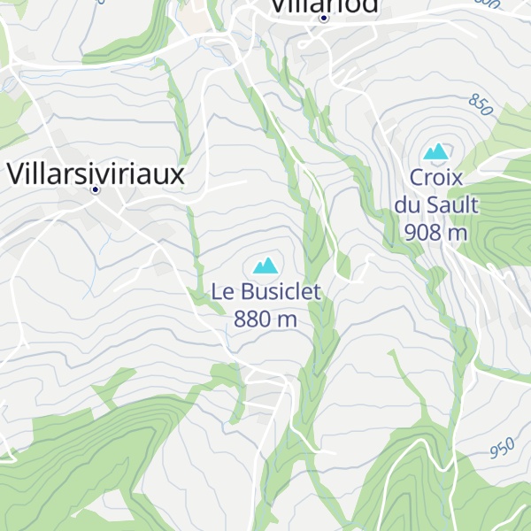 Map of Le Busiclet